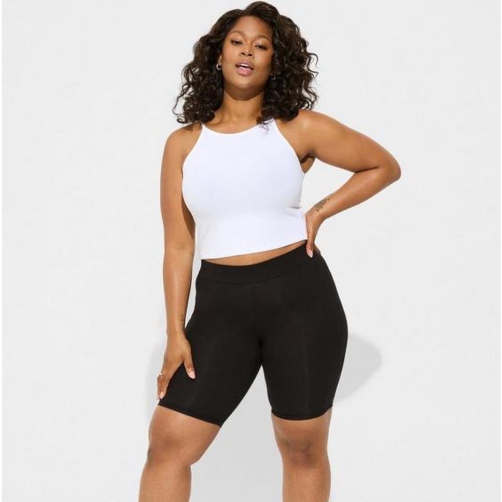 Torrid Black Bike Shorts